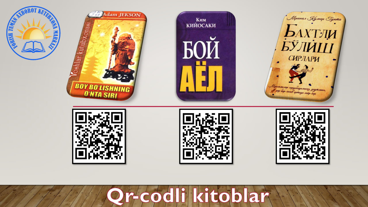 Qr-codli kitoblar